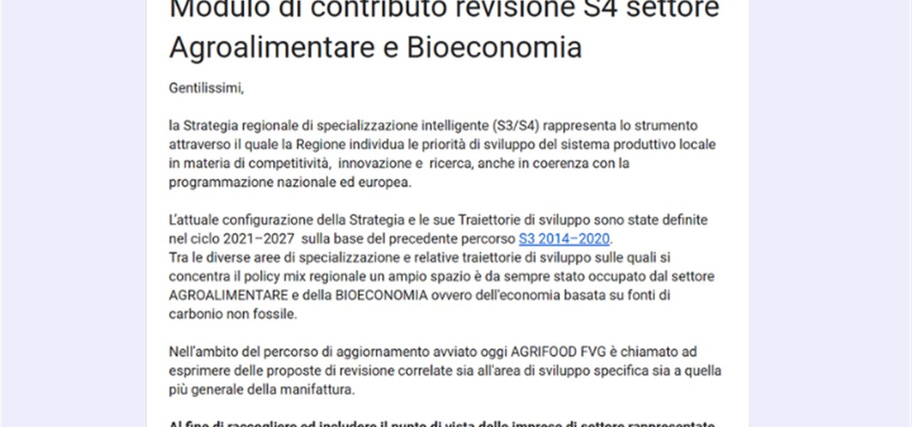 Agrifood FVG